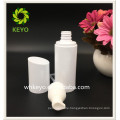 100ml best selling white colored empty cosmetic plastic pump lotion bottle